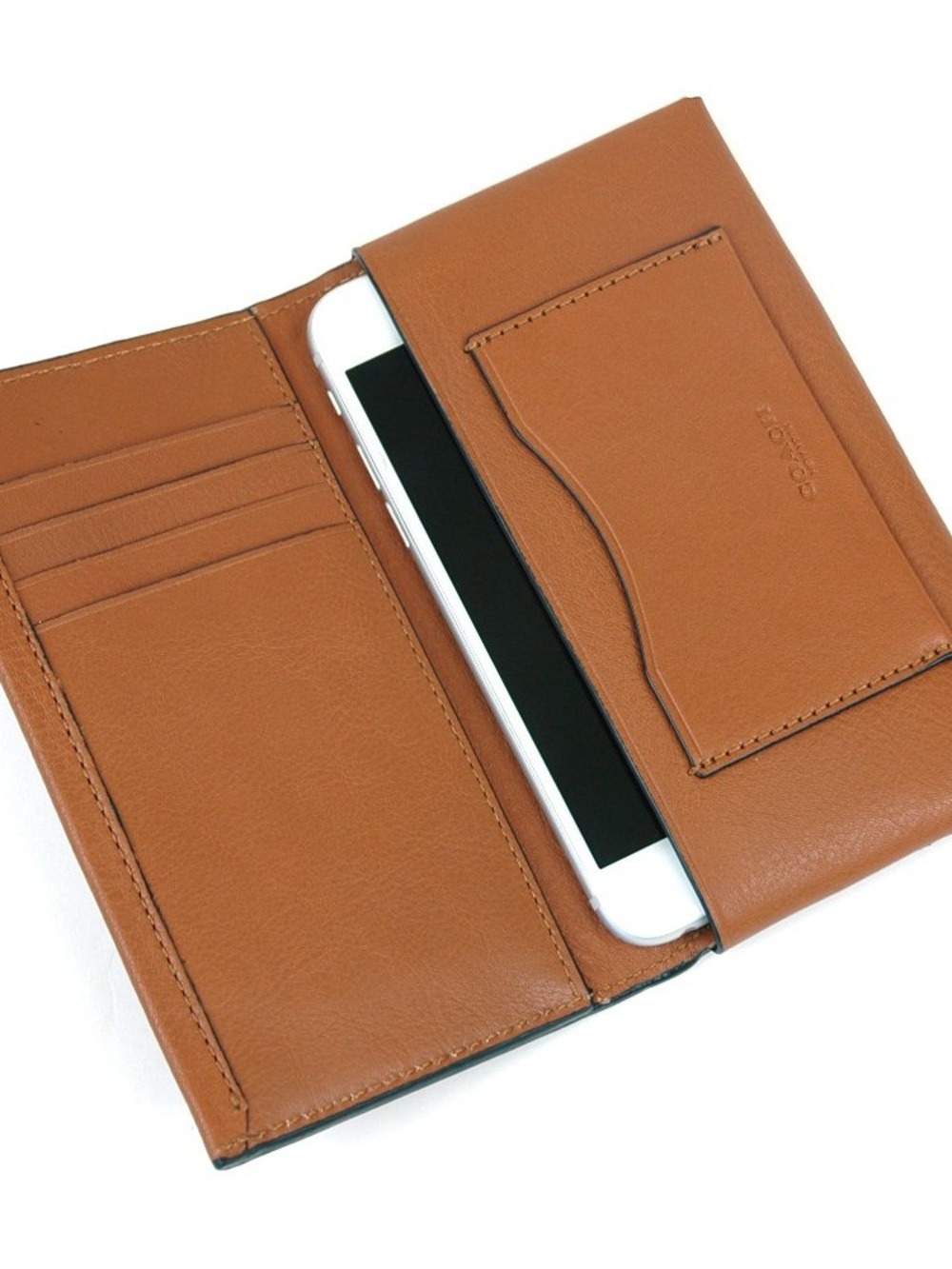 COACH women’s Brown Leather Wallet/card holder- Signature Embossed